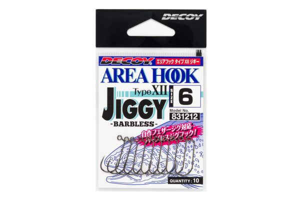 デコイ | Decoy - AH-12 JIGGY バーブレス ジグフック